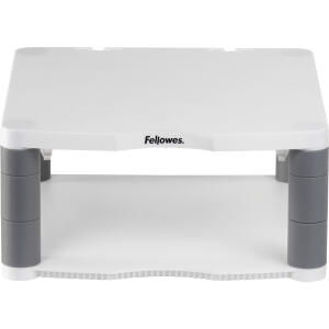 Fellowes Monitor-Ständer Premium - höhenverstellbar, Kunststoff, platingrau