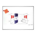 Schreibtafel 90x120cm weiß FRANKEN SC8203 PRO
