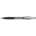 BiC Druckkugelschreiber ATLANTIS Soft - 0,4 mm, schwarz...