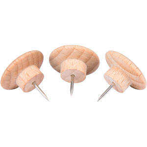 LEGAMASTER WOODEN Pinnnadel 25 Stück