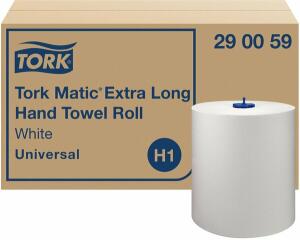 Tork Matic Rollenhandtuch für System H1 - 6 Rollen 21 cm x 280 m, weiß, 1-lagig