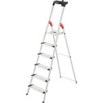 HAILO Alu-Sicherheitsleiter L80 ComfortLine - 6 Stufen