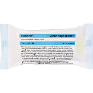 SÖHNGEN aluderm Verbandpäckchen DIN 13151-M - mittel, 4m x 8cm