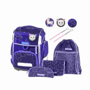 Schultaschenset Cosmic girl violet SCHNEIDERS ERGOLITE 78365-074 9-teilig