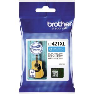 Brother Original Brother Tintenpatrone cyan (LC-421XLC)