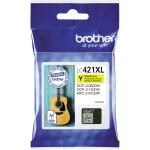 Brother Original Brother Tintenpatrone gelb (LC-421XLY)