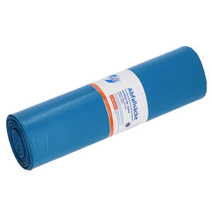 DEISS Abfallsack Recycling - 120 l, LDPE, 7 my, blau, 25 Stück