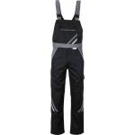 PLANAM Highline Latzhose - Gr. 44, schwarz/schiefer/zink