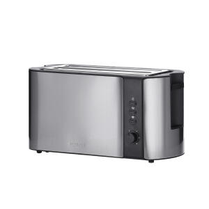 SEVERIN Toaster 4-Scheiben Edelstahl/schwarz