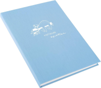 Goldbuch Notizbuch frech & frei hellblau