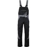 PLANAM Highline Latzhose - Gr. 55, schwarz/schiefer/zink
