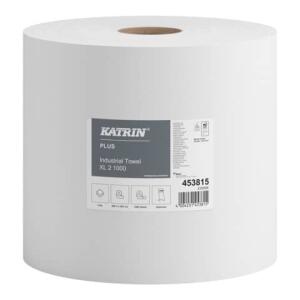 KATRIN Wischtuch Plus Industrial XL weiß, 2-lagig, 1000 Blatt