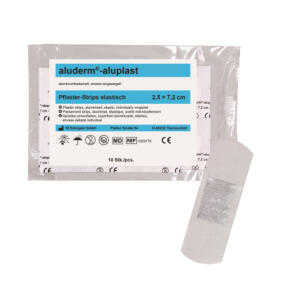 aluderm-aluplast Pflasterstripes 10Stück SÖHNGEN 1009178 elastisch 2,5x7,2cm