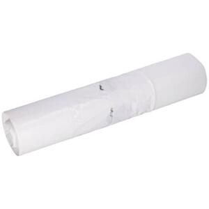 DEISS Müllsack Recycling - 60 Liter, weiß, 50 Stück, weiß, Recycling-LDPE