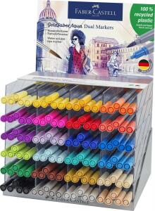 Faber Castell Aqua Dual Marker Goldfaber 0,4 mm PoS Display