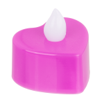 OOTB LED-Teelicht-Herzen  mit Flackereffekt ca. 4 cm