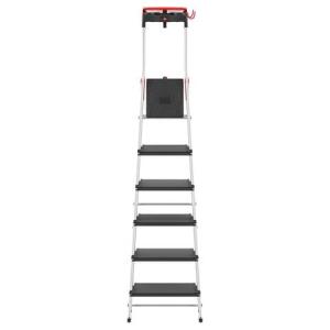 HAILO Alu-Sicherheitsleiter L100 TopLine - 6 Stufen