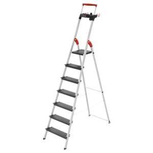 HAILO Alu-Sicherheitsleiter L100 TopLine - 7 Stufen