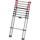 HAILO Alu-Sicherheits-Teleskopleiter T80 FlexLine - 9 Sprossen