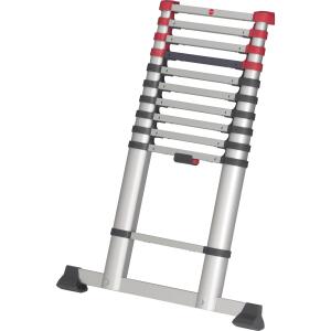 HAILO Alu-Sicherheits-Teleskopleiter T80 FlexLine - 11 Sprossen