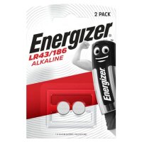 ENERGIZER Knopfzellen-Batterie Alkaline LR43/186/AG12...