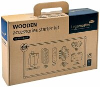 LEGAMASTER WOODEN Whiteboard Zubehörset 17-teilig