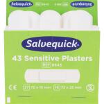 SALVEQUICK Pflaster-Strips sensible - 6x 43 Stück,...