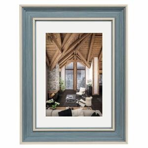 Bilderrahmen Rustic grau-blau HAMA 193063 f.13x18cm  Kunststoff