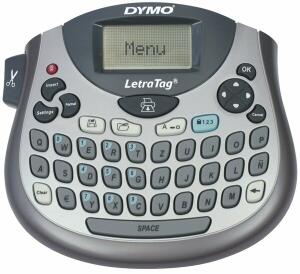 DYMO Beschriftungsgerät LetraTag 100T QWERTZTastatur Thermodirektdruck schwarz/blau