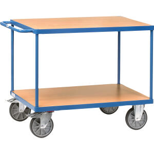FETRA Tischwagen - 2 Etagen, 1.000 x 700 mm, bis 600 kg