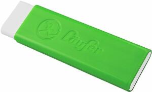 Radierer Pocket 2, Grün Radiergummi im Kunststoffgehäuse