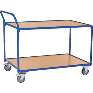 FETRA Tischwagen - 2 Etagen, 1.200 x 800 mm, bis 300 kg