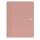 Oxford Office Spiralbuch My Rec’Up A4, liniert, 90 Blatt, Optik Paper 100% recycled, Cover aus Cupcycling™ Material, graue Doppelspirale, SCRIBZEE® kompatibel, rosa