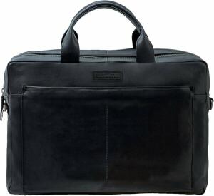 Businesstasche Leder Nomad schwarz PRIDE & SOUL 47530 30x42x13cm