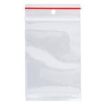 Q-Connect Druckbandbeutel - 70x100mm, transparent, 100...