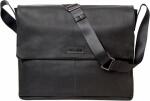 Umhängetasche Leder Urban schwarz PRIDE & SOUL...