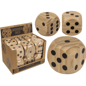 OOTB Holz-Würfel ca. 6 x 6 cm