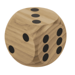 OOTB Holz-Würfel ca. 6 x 6 cm