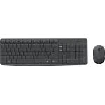 Tastatur + Maus kabellos anthrazit LOGITECH 920-007905 /...
