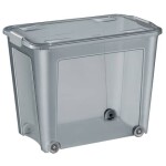 STRATA Aufbewahrungsbox - 67 L mit Rollen