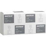 KATRIN Falthandtuch Plus - W-Falz, hochweiß, 2250...