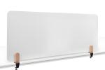 LEGAMASTER ELEMENTS Tischtrennwand - 60 x 120 cm, transp, Halterungen