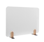 LEGAMASTER ELEMENTS Tischtrennwand - 60 x 160 cm, transparent, Halterungen