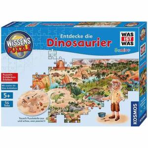 Mitbringspiel Wissenspuzzle Dinosaurier KOSMOS 682873 WAS IST WAS Junior