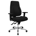 Topstar Bürodrehstuhl P91 - schwarz, mit Armlehnen,...