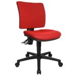 Topstar Bürodrehstuhl U50 ohne Armlehnen - rot,...