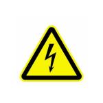 MOEDEL Warnung vor elektrischer Spannung ISO 7010, Folie...