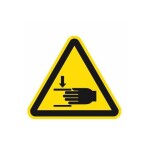 MOEDEL Warnung vor Handverletzungen ISO 7010, Folie...