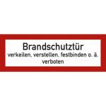 MOEDEL Brandschutztür verkeilen...verboten, Folie...