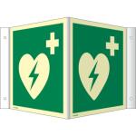 MOEDEL Winkelschild Automatisierter ext. Defibrillator...